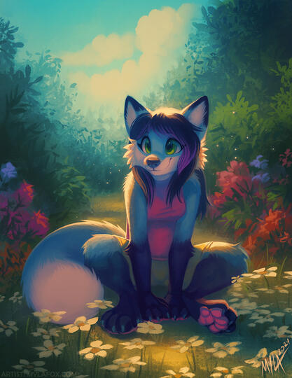 Artistic Freedom Commission Example